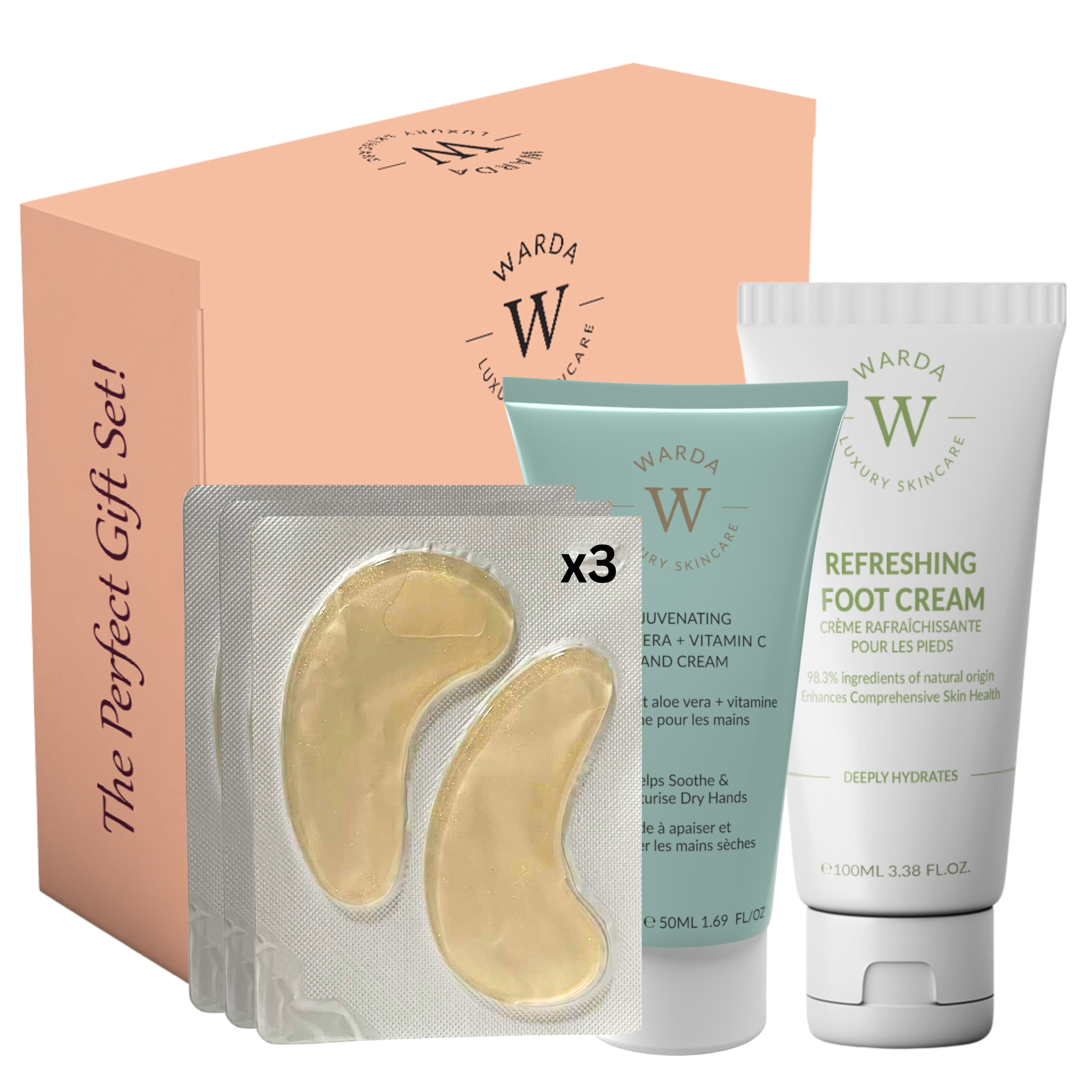 Warda Luxury skincare Unisex Universal gift Set - One Size