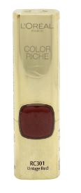 Loreal Unisex COLOR RICHE LE ROUGE LIPSTICK VINTAGE RED RC301 - One Size