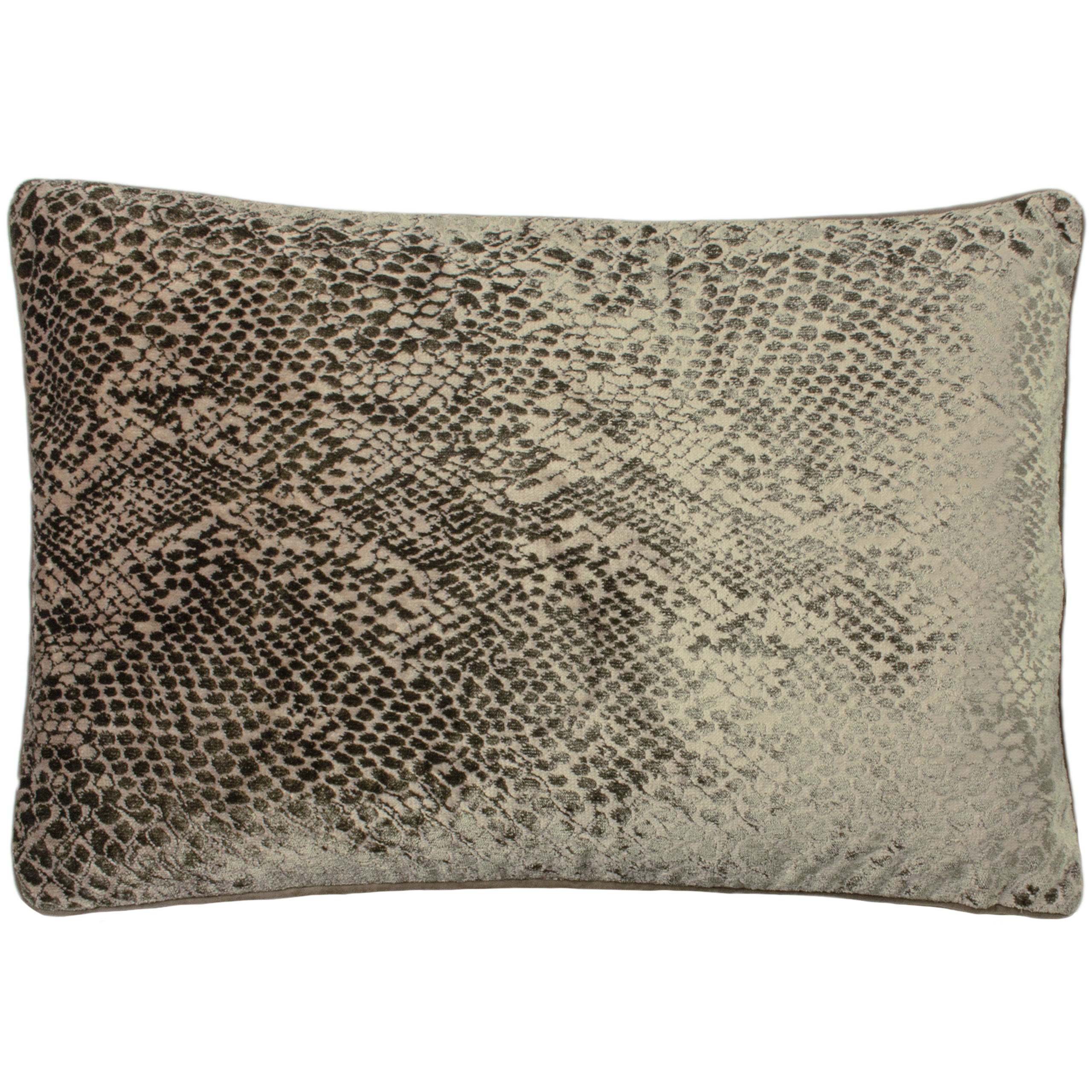 Paoletti Python Cushion - Gold - Size 40Cm (W) X 60Cm (L)