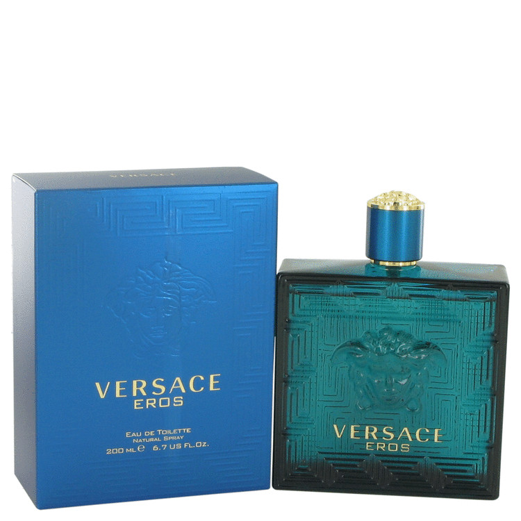 Versace Mens Eros Eau De Toilette Spray By 200 ml - Multicolour - One Size