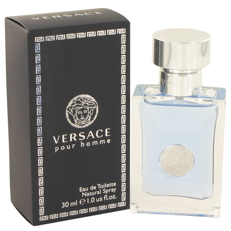 Versace Mens Pour Homme Eau De Toilette Spray By 30 ml - Multicolour - One Size