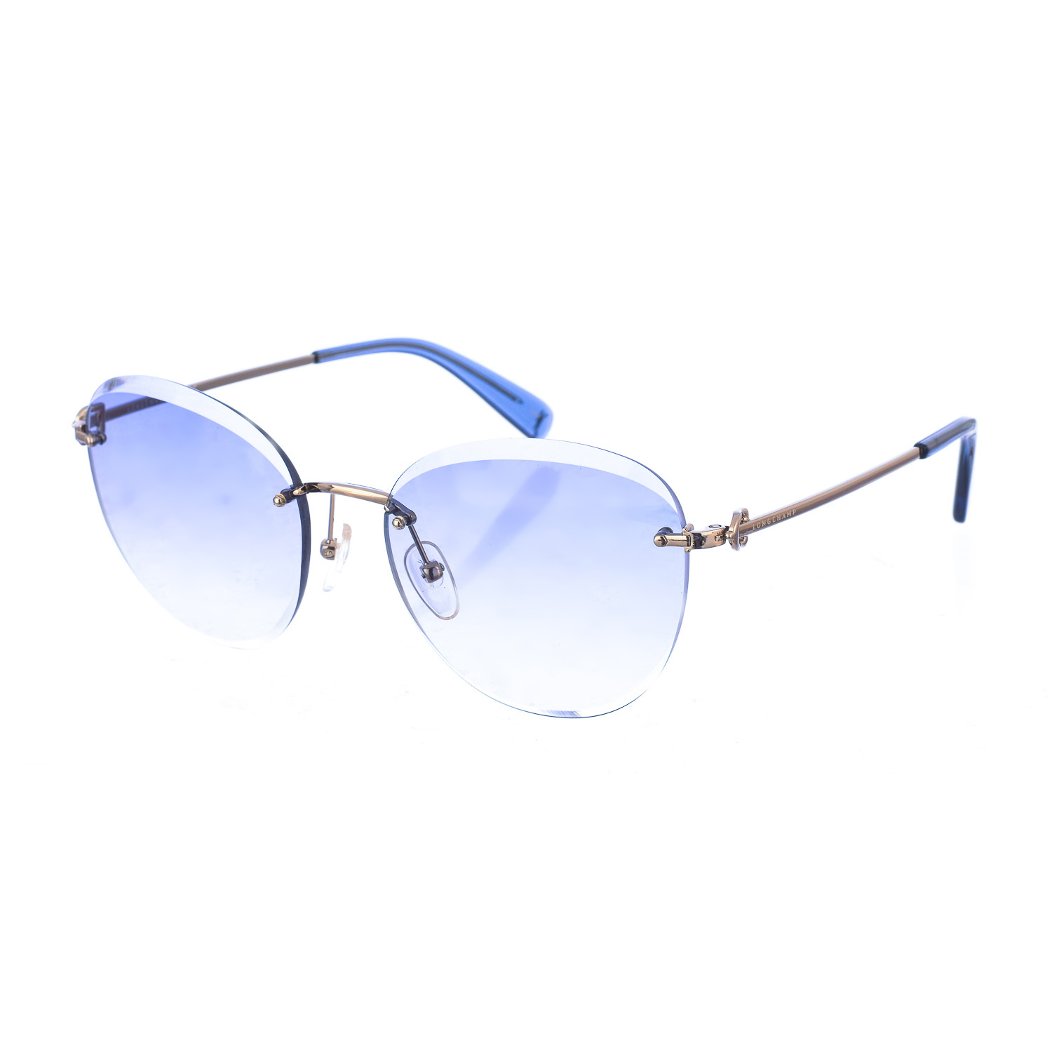 Longchamp Womens Sunglasses LO128S - Light Blue - One Size