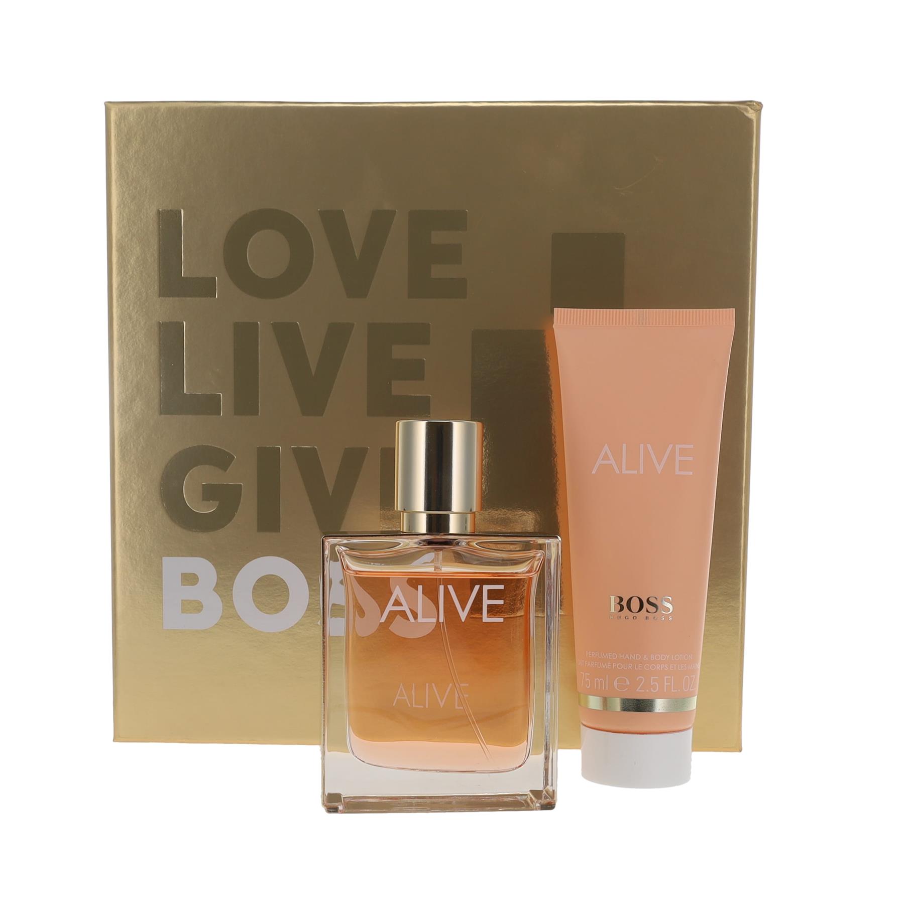 Hugo Boss Womens Alive 50ml EDP / 75ml Body Lotion - One Size