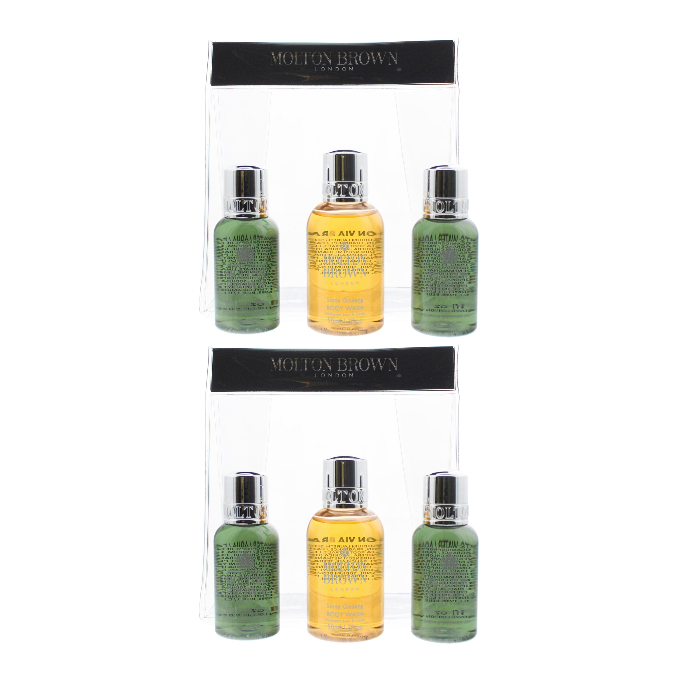 Molton Brown Unisex Body Wash 50ml - 2 x 30ml Gift Set x 2 - One Size