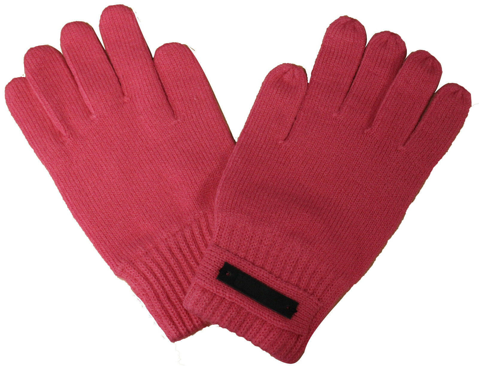 Puma Womens Knitted Unisex Pink Gloves - Size X-Small