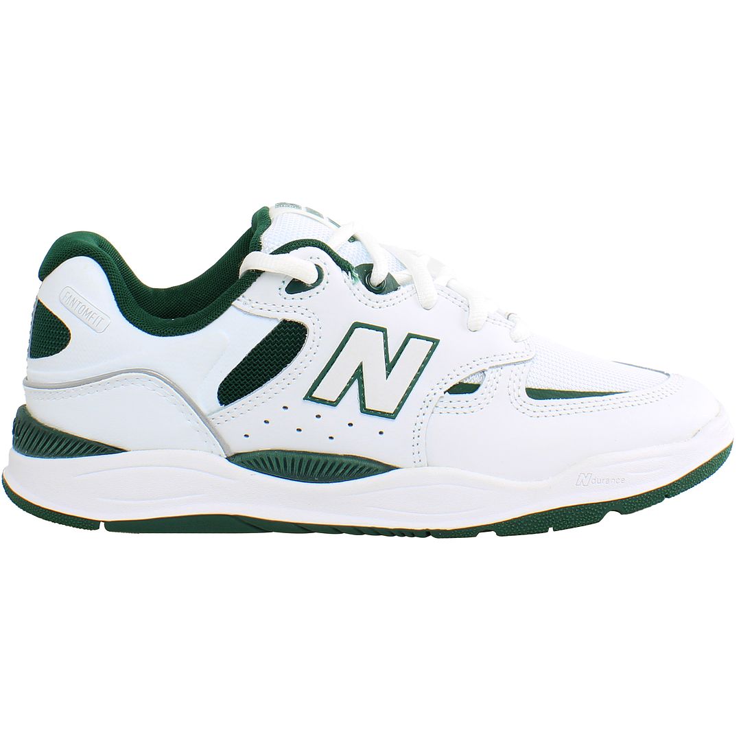 new balance numeric tiago lemos 1010 mens white trainers - size uk 7