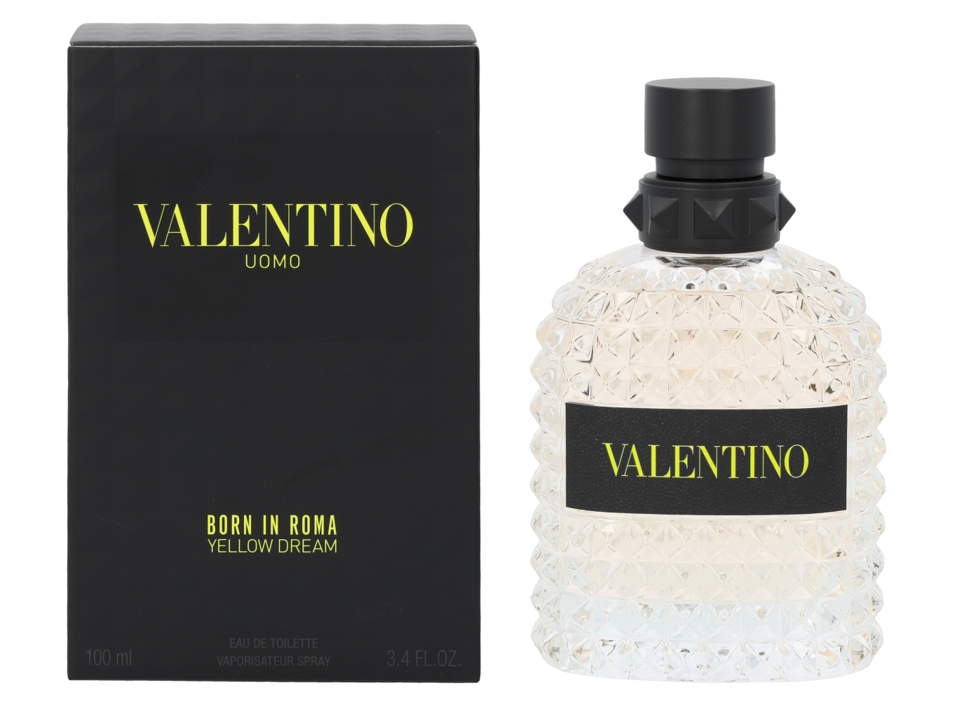 Valentino Mens Uomo Born In Roma Yellow Dream Edt Spray 100ml - One Size