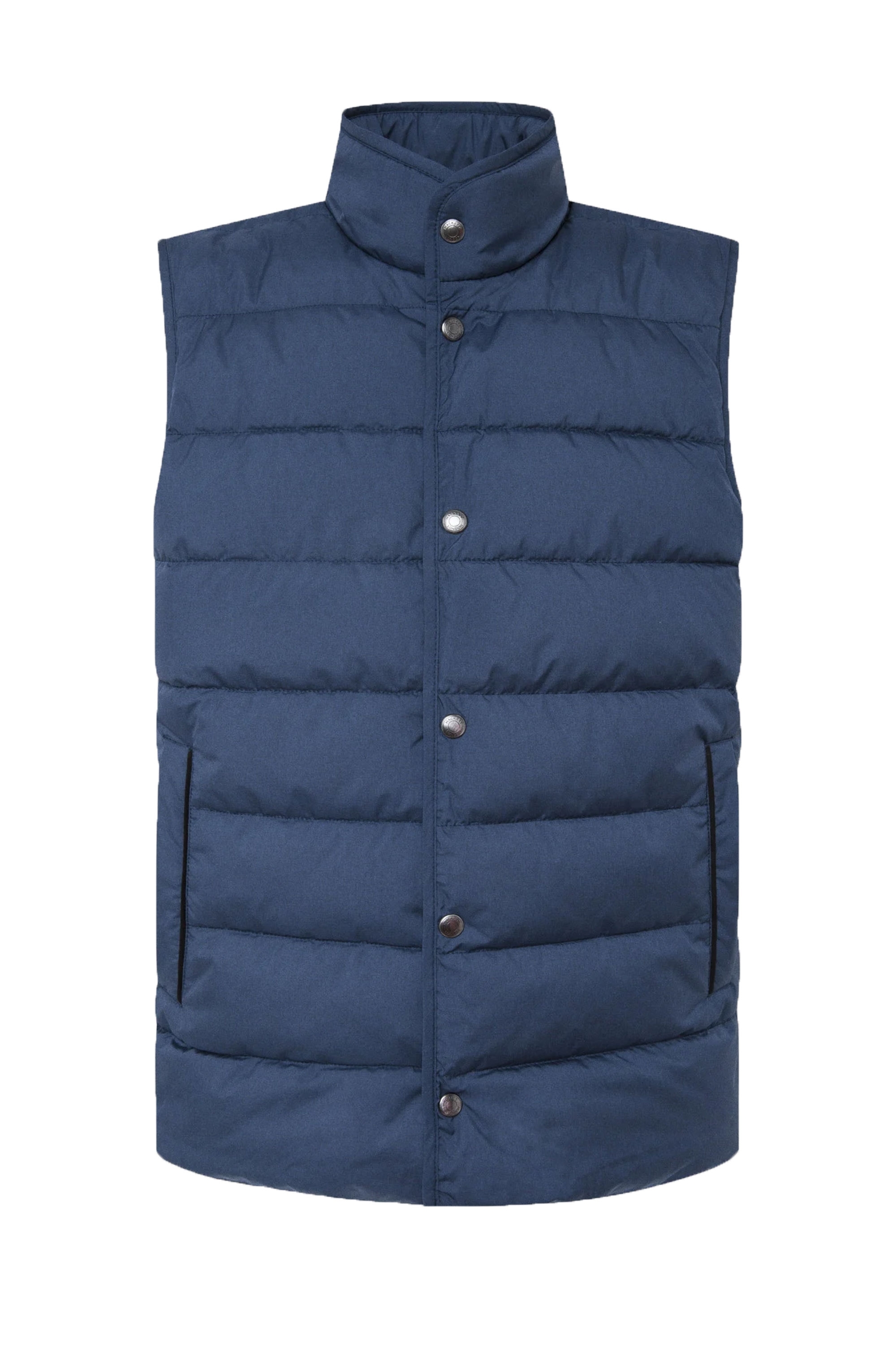 Hackett London Mens Classic Gilet Midnight Blue - Size X-Large