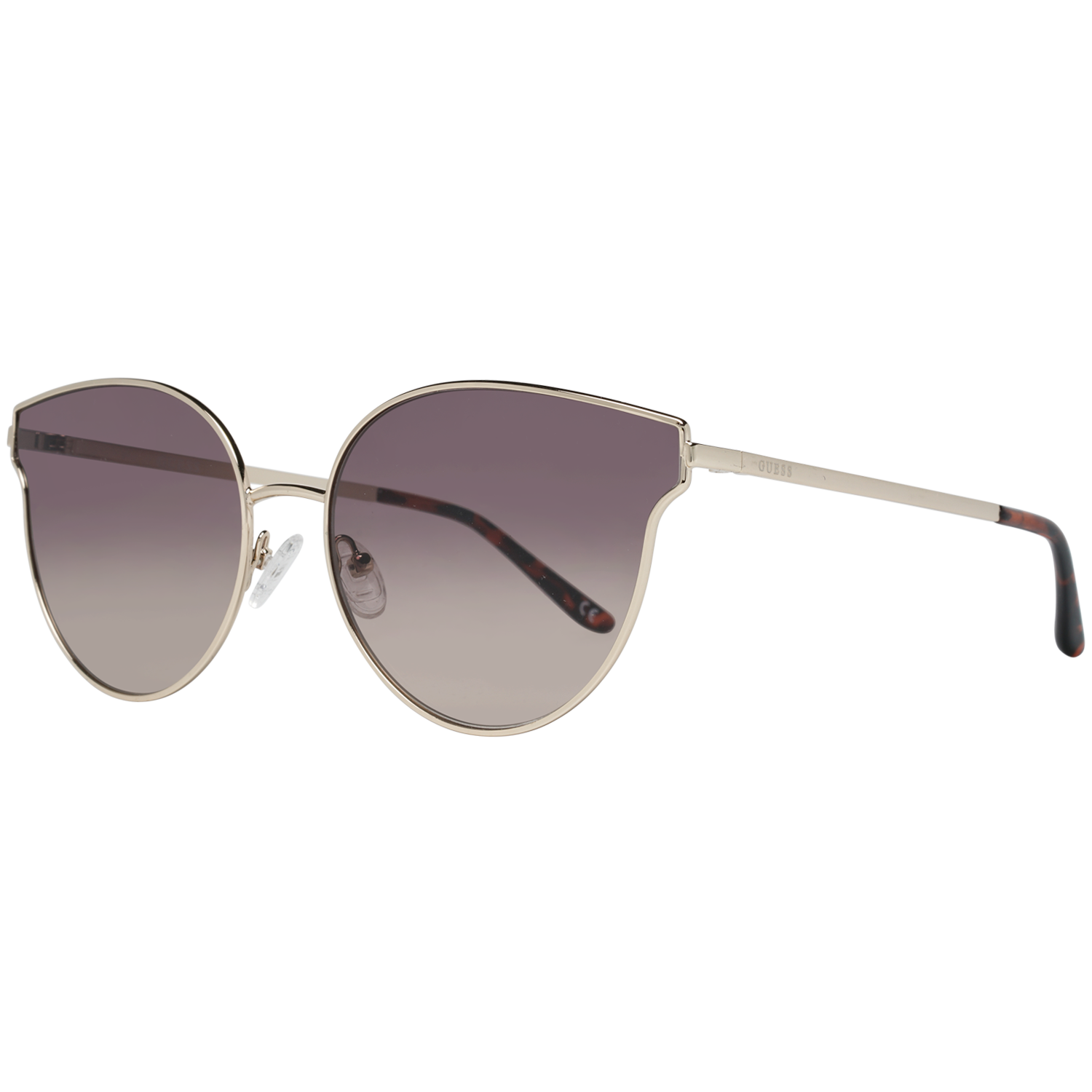 Guess Womens Sunglasses GF0353 32F Gold Grey Gradient Metal (archived) - One Size