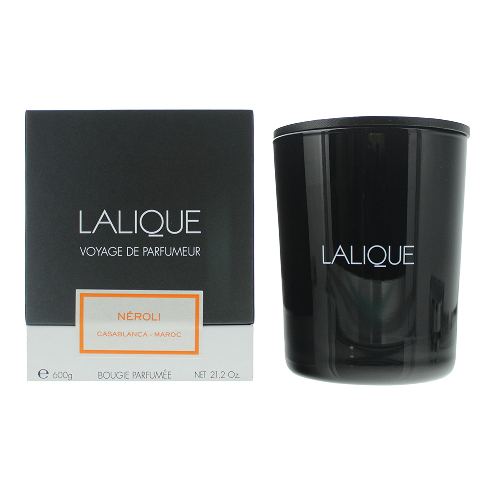 Lalique Unisex Neroli Casablanca Candle 600g - Orange - One Size