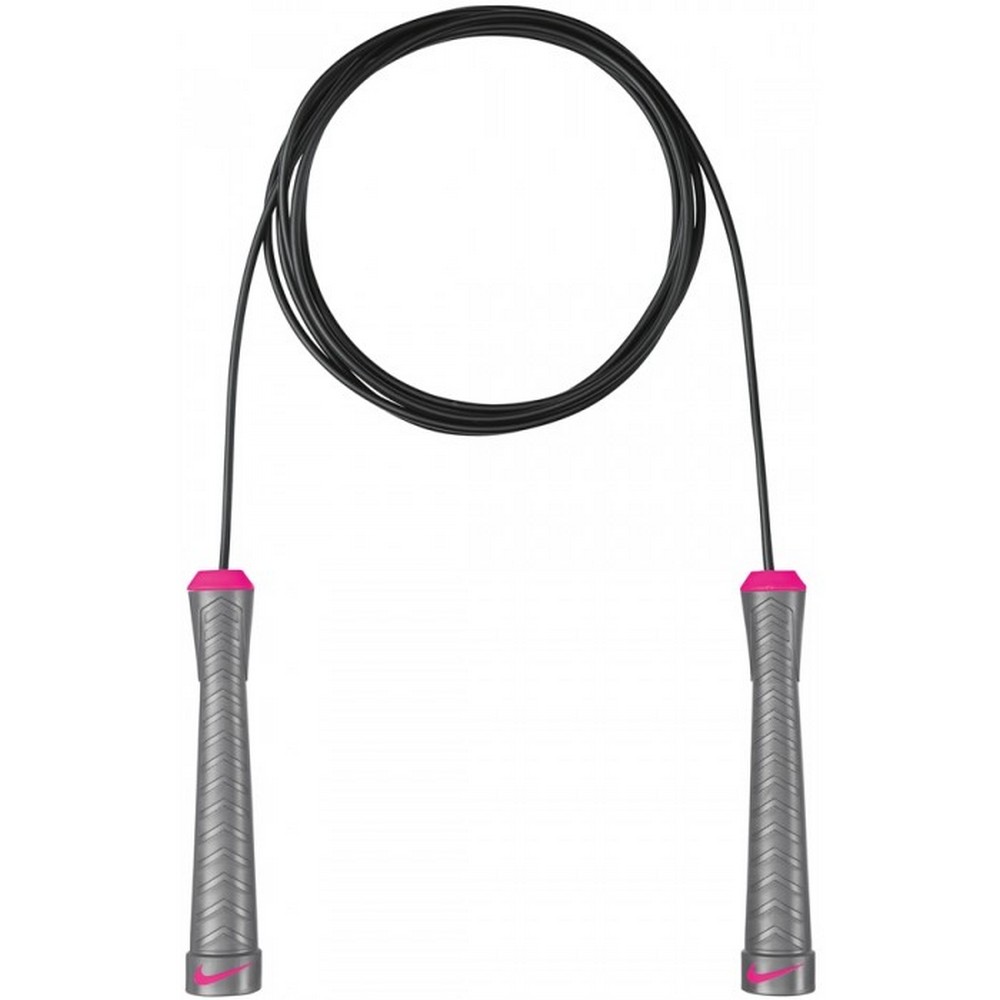 Nike Unisex Speed Rope (Dark Grey/Pink) - One Size