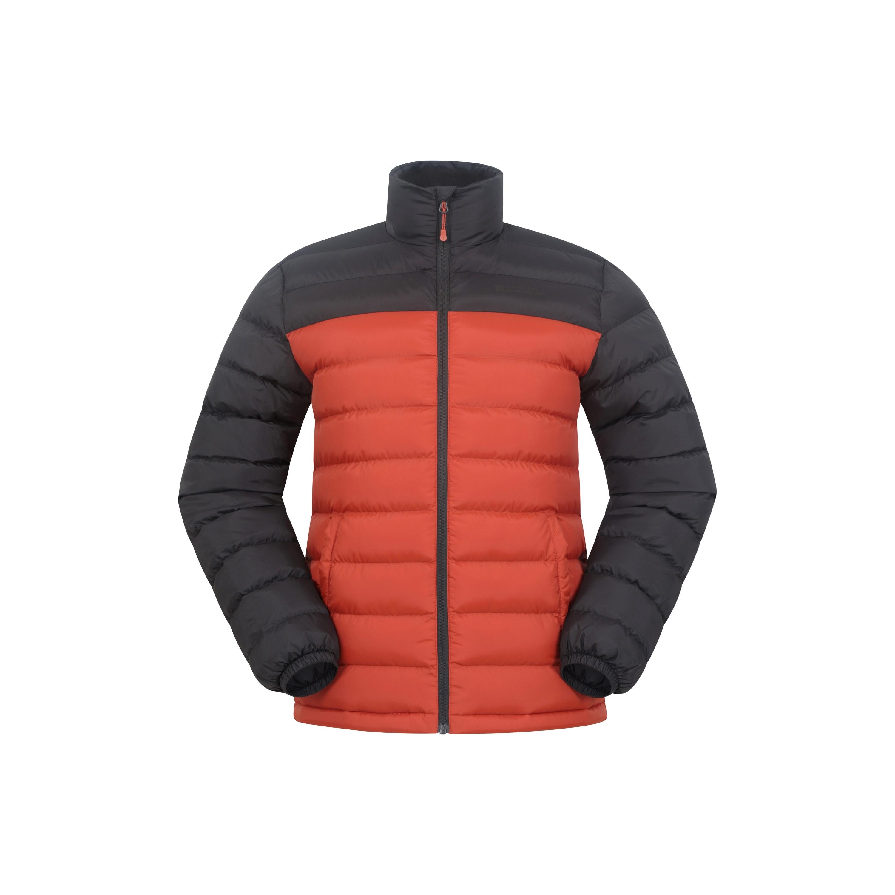 Mountain Warehouse Mens Vista Padded Jacket (Burnt Orange) - Size Medium