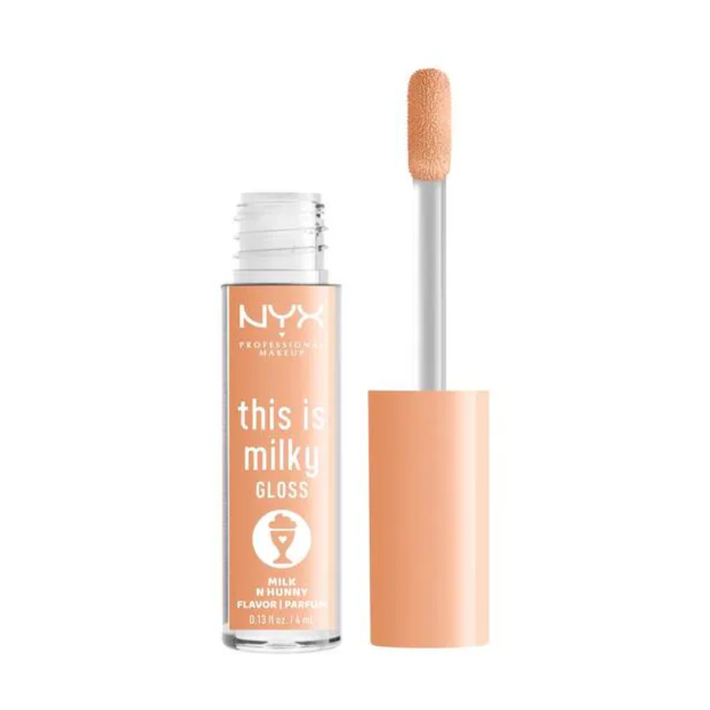 NYX Womens This Is Milky Lip Gloss 4ml - Milk N Hunny - NA - One Size