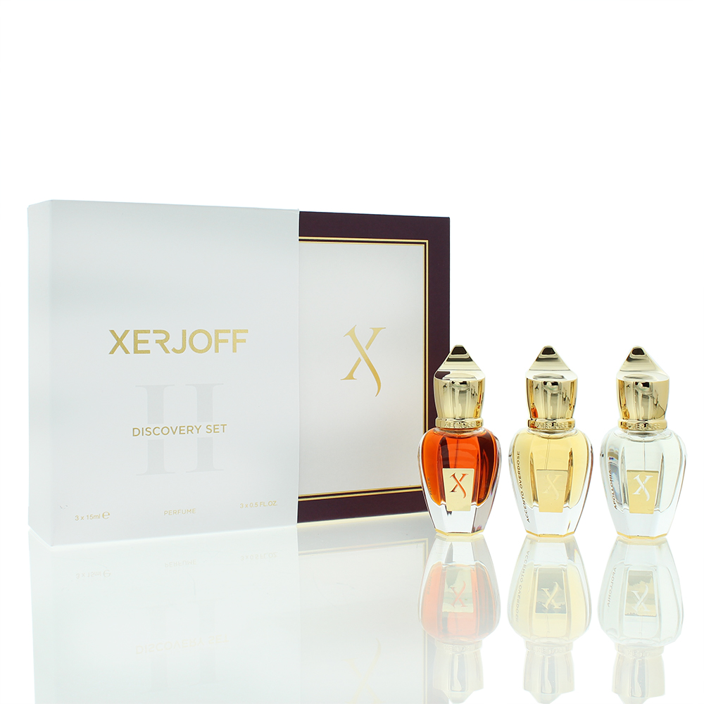 Xerjoff Unisex Discovery Set II 3 Piece Eau de Parfum Gift Set - Green Leather - One Size