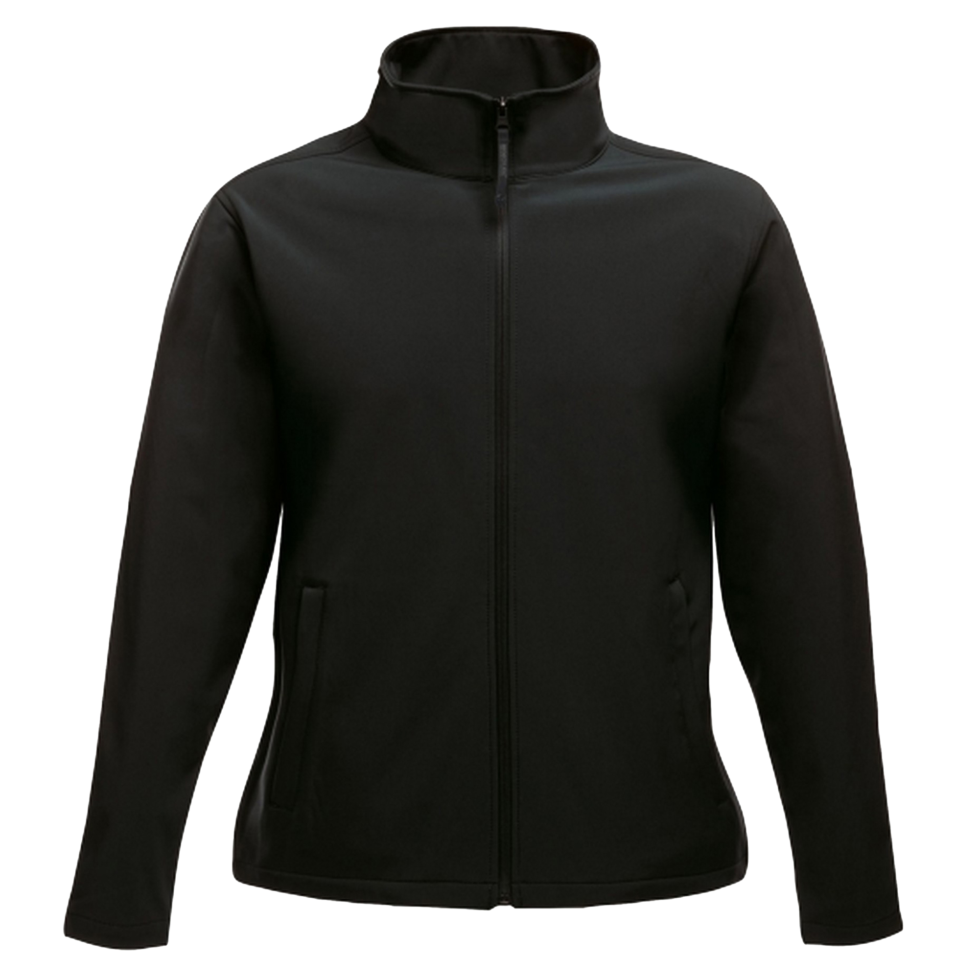 Regatta Womens/Ladies Ablaze Printable Softshell Jacket - Black - Size 12 UK