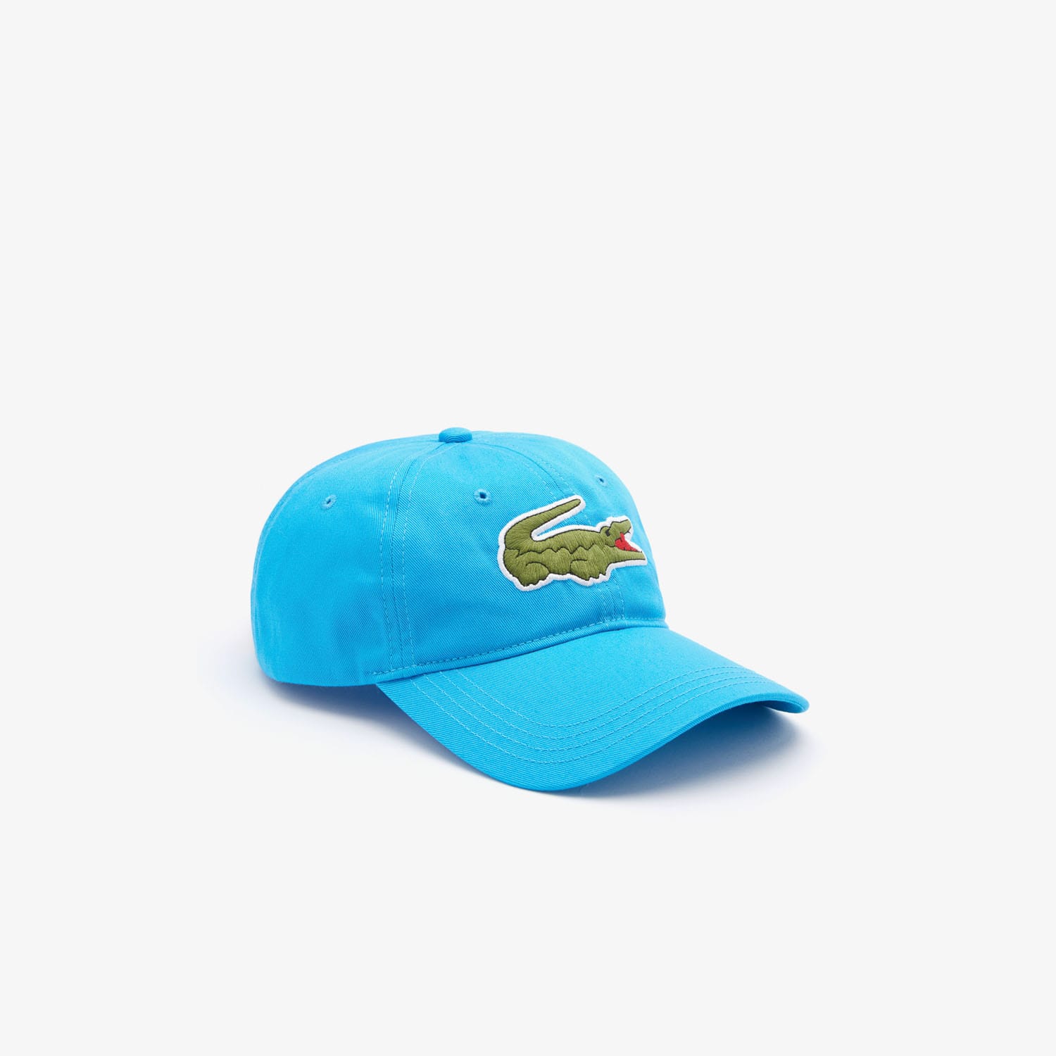 Lacoste Mens Accessories Big Logo Cap in Blue material_cotton - One Size