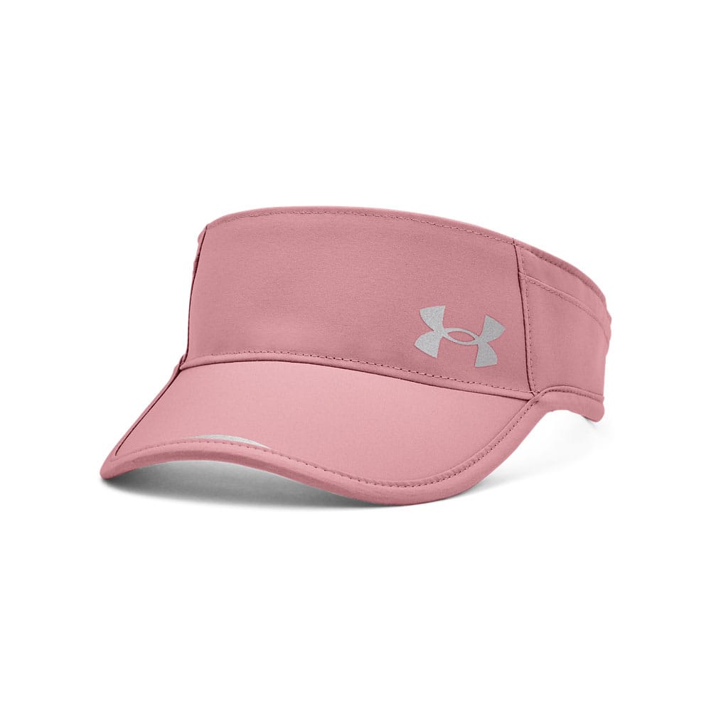 Under Armour Unisex Accessories Isochill Launch Run Visor in Pink material_polyester - Size Medium/Large