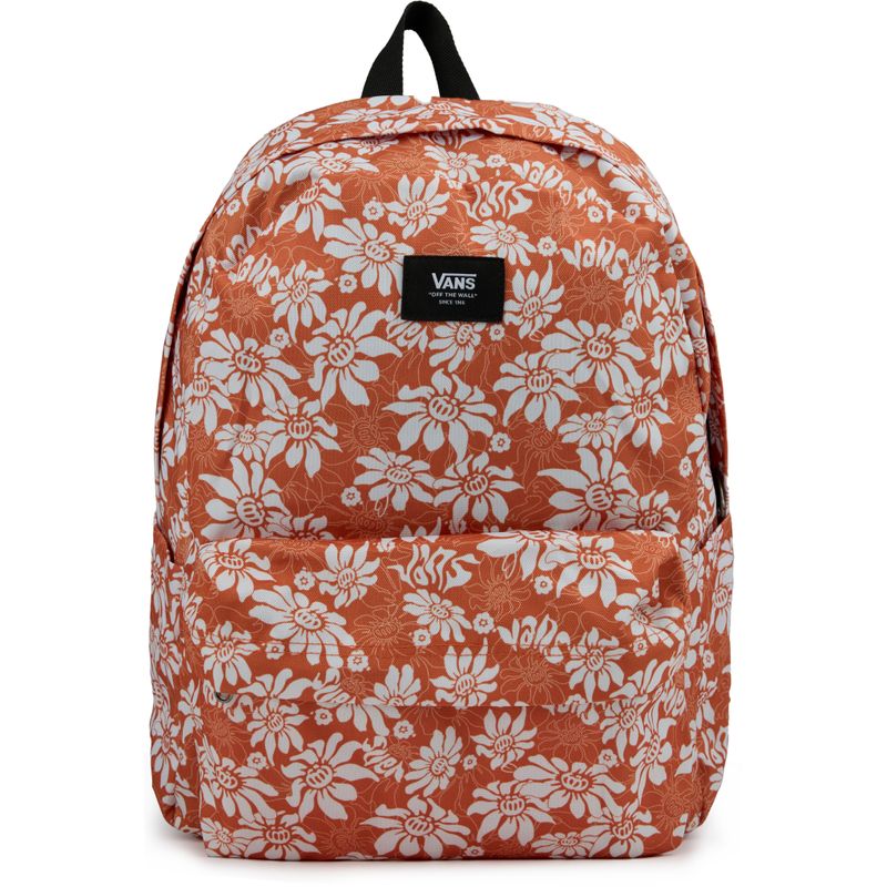 Vans Mens Old Skool Backpack - Orange - One Size