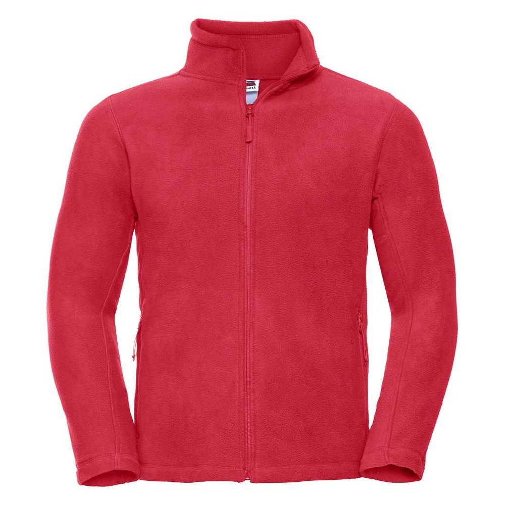 Russell Athletic Mens Outdoor Fleece Jacket (Classic Red) - Size X-Small