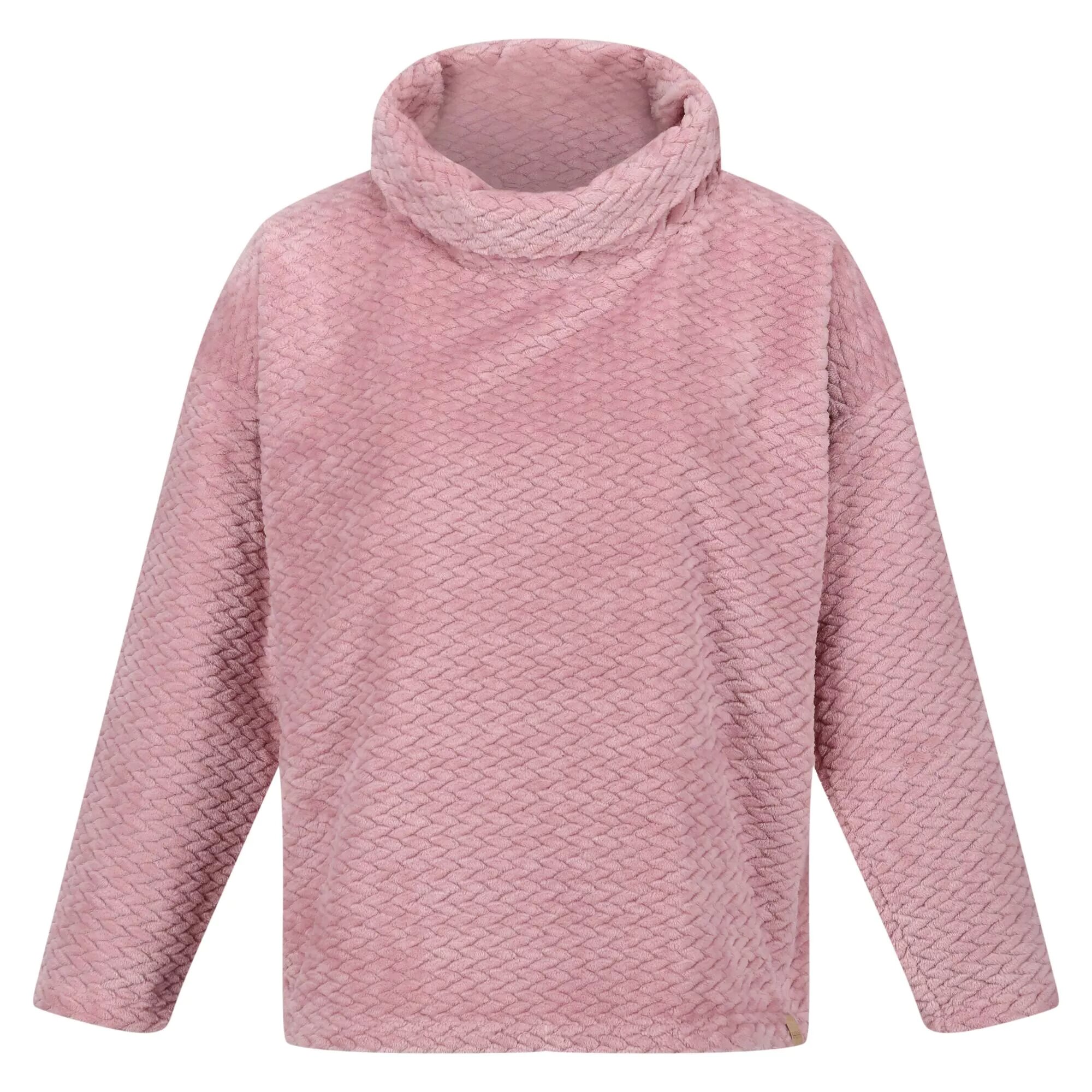 Regatta Womens/Ladies Bekkah Plaited Fluffy Jumper (Powder Pink) - Size 14 UK