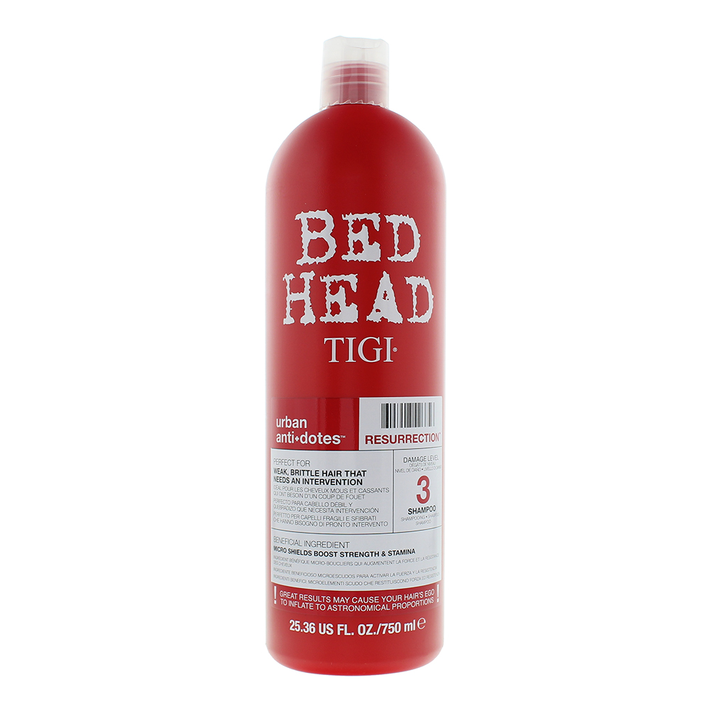 Tigi Womens Bed Head Resurrection Damage Level 3 Shampoo 750ml - NA - One Size