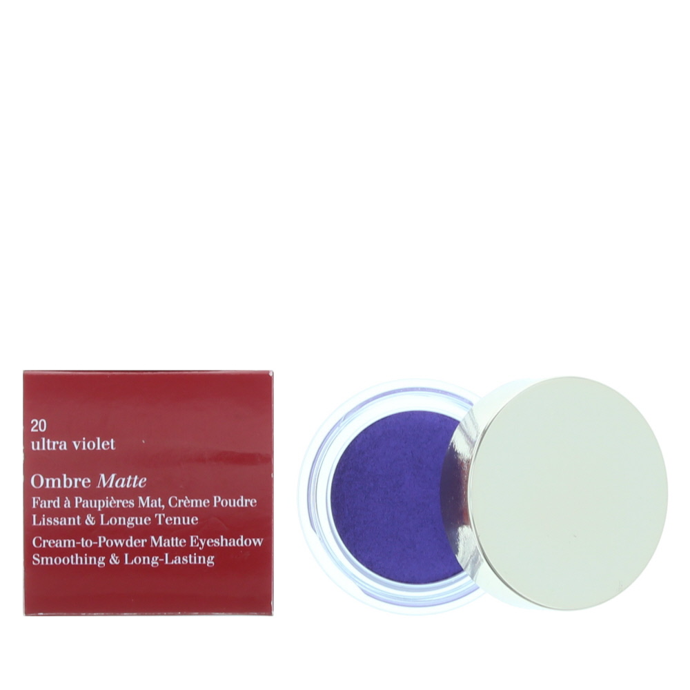 Clarins Unisex Ombre Matte Cream-To-Powder 20 Ultra Violet Eye Shadow 7g - One Size