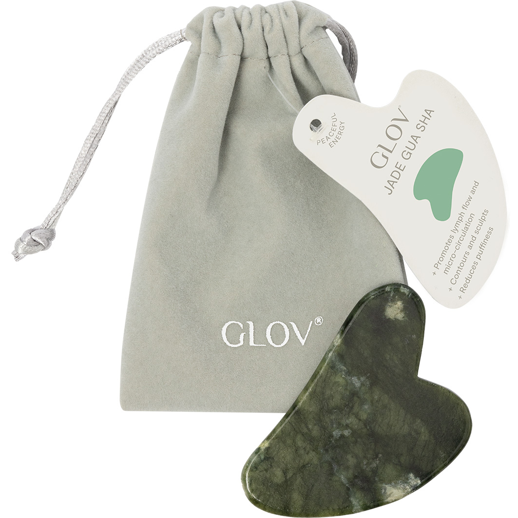 GLOV Unisex - Jade Gua Sha Massage Tool Face Massager - One Size