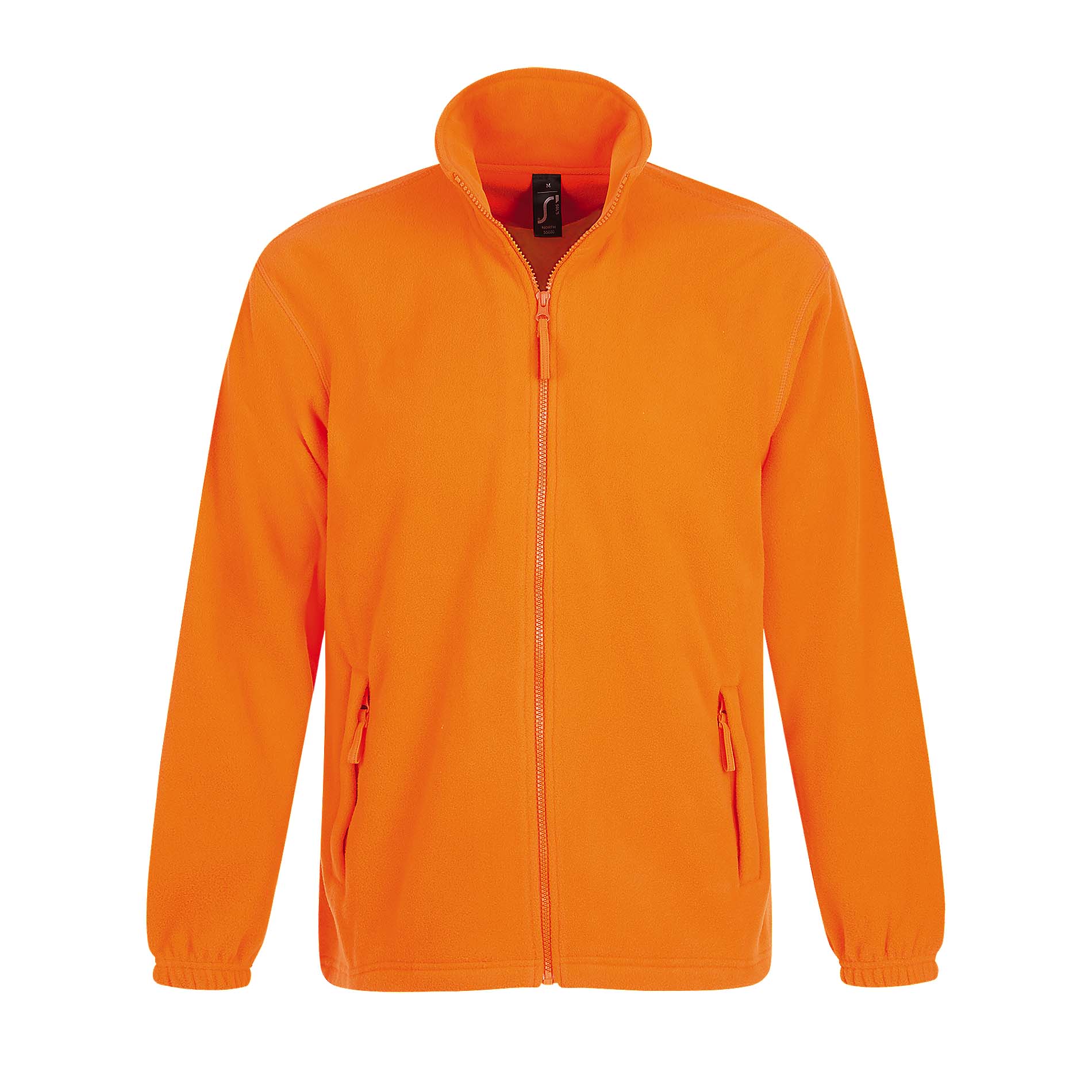 SOLS Mens North Full Zip Outdoor Fleece Jacket (Orange) - Size X-Small