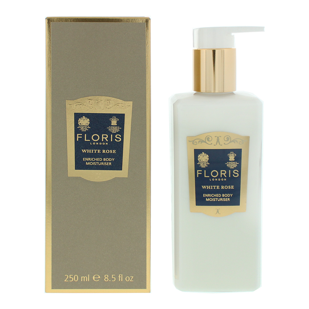 Floris Womens White Rose Enriched Body Moisturiser 250ml - One Size