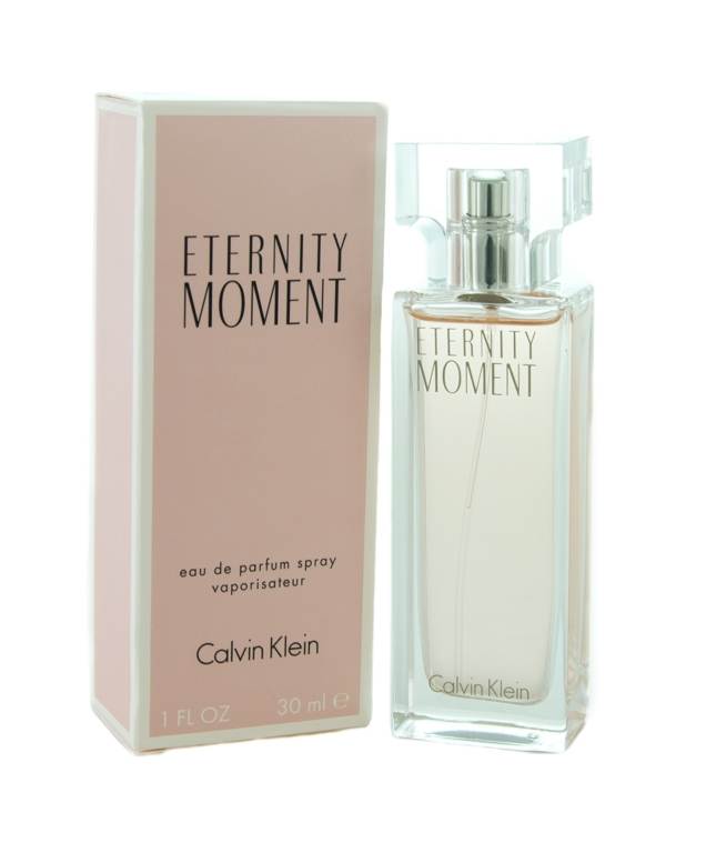 Calvin Klein Womens Eternity Moment Eau de Parfum 30ml Spray For Her - Pink - One Size