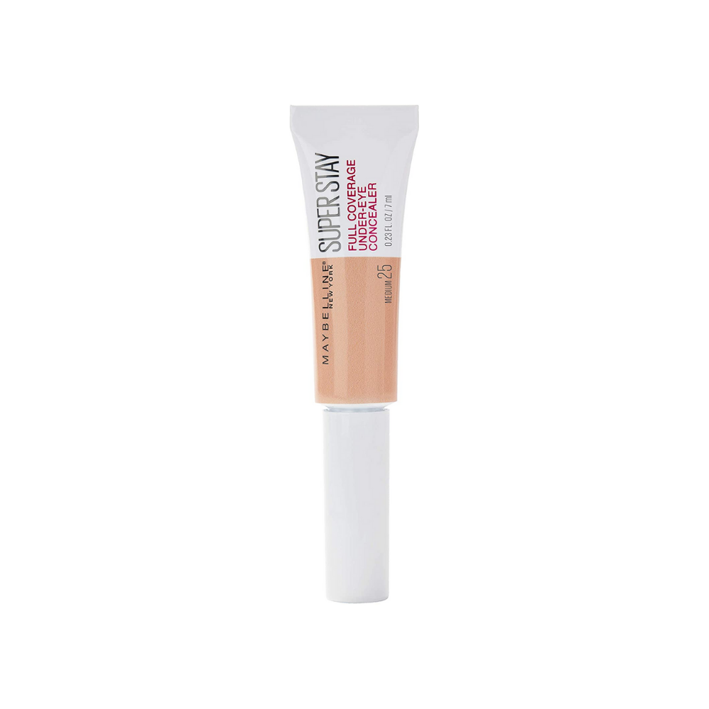 Maybelline New York Womens Superstay Full Coverage Under-Eye Concealer 6ml - 25 Medium - NA - One Size