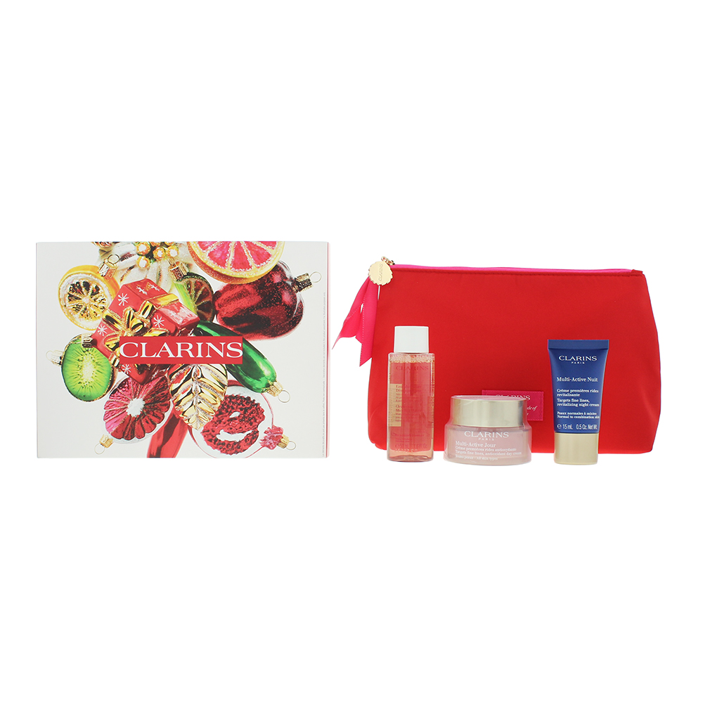 Clarins Womens Multi-Action Day Cream 50ml Gift Set - One Size