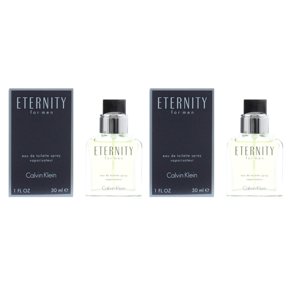 Calvin Klein Mens Eternity Eau de Toilette 30ml Spray For Him - Orange - One Size