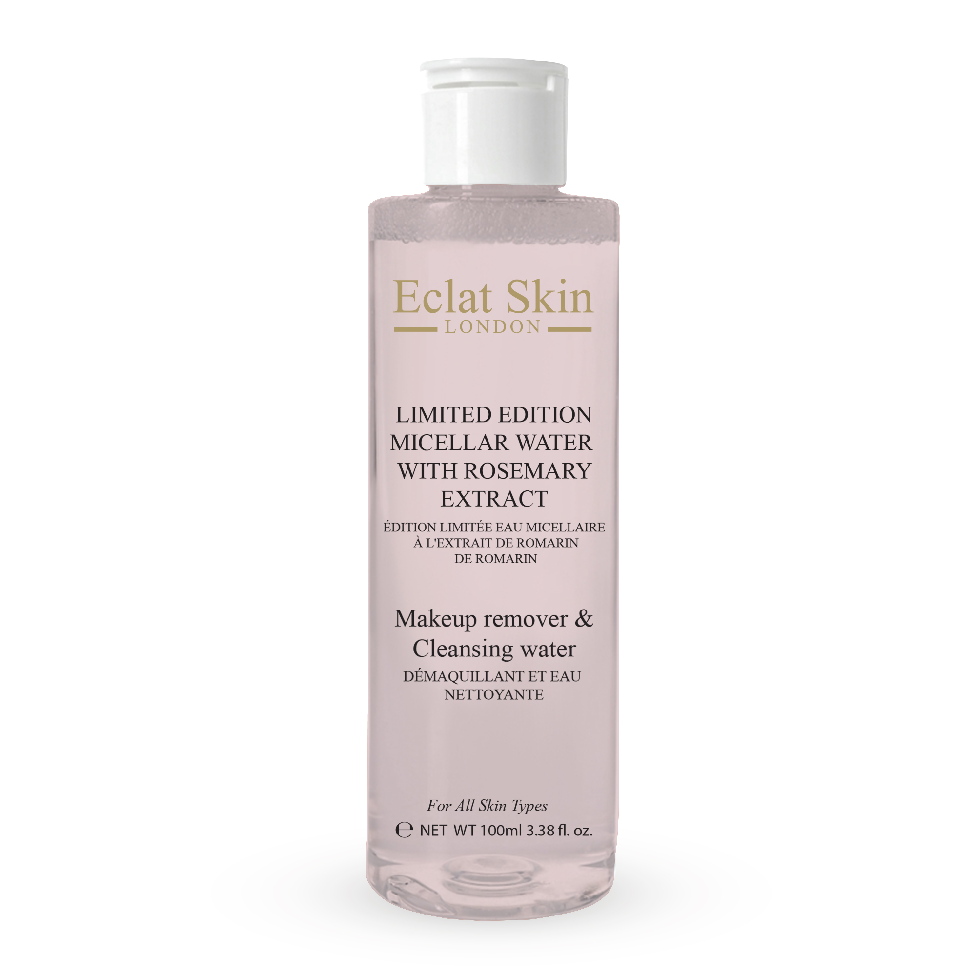 Eclat Skin London Unisex Limited Edition Micellar Water with Rosemary Extract 100ml - NA - One Size