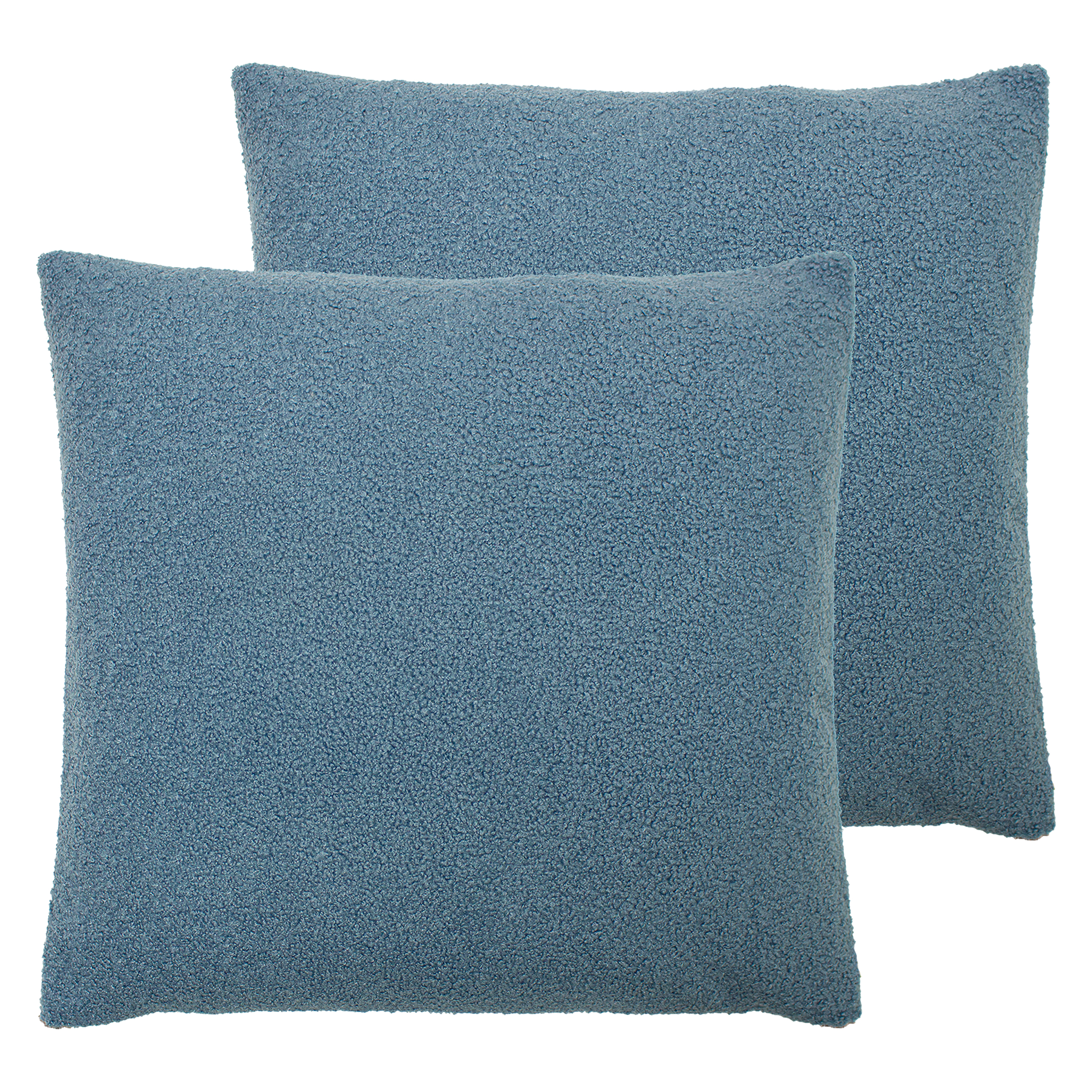 furn. Malham Cushions (Twin Pack) - Blue - Size 50 cm x 50 cm