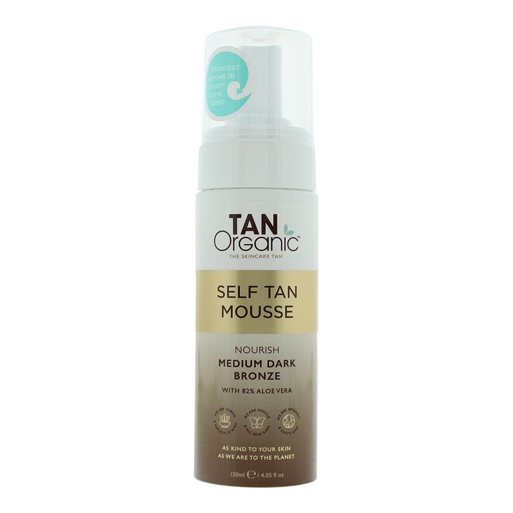 TanOrganic Womens Self Tan Mousse 120ml Medium Dark Bronze - One Size