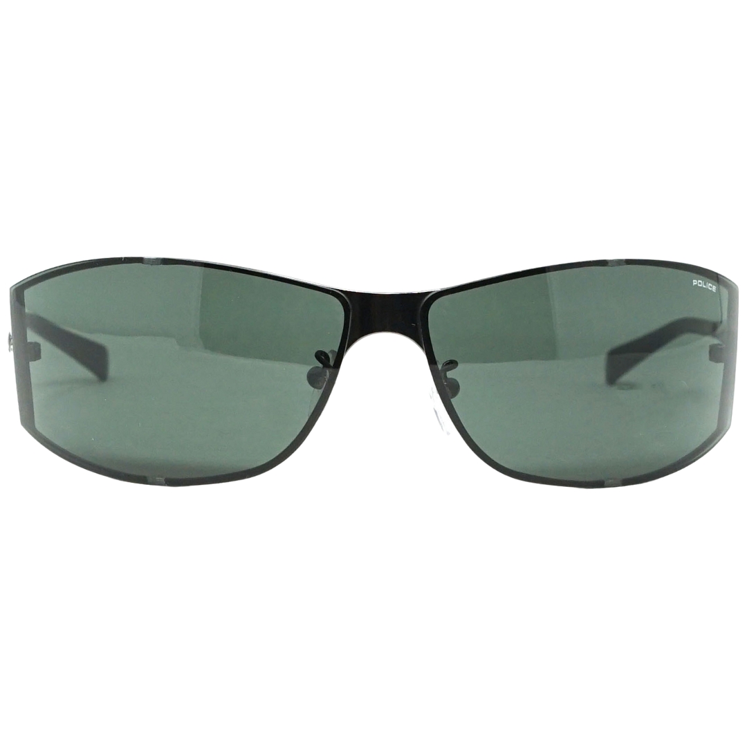 Police Mens S8295 0568 Silver Sunglasses - One Size