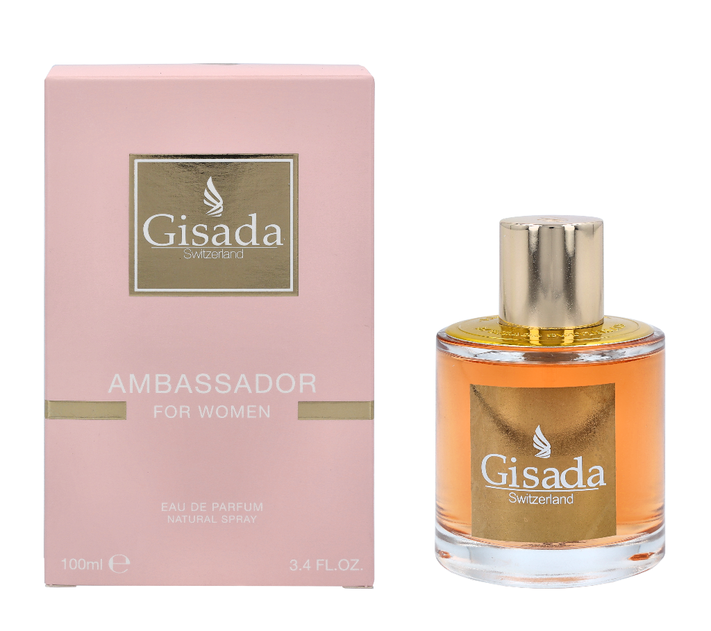 Gisada Womens Ambassador Women Eau de Parfum 100ml Spray for Her - One Size