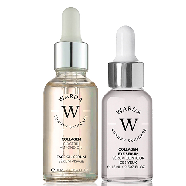 Warda Luxury skincare Unisex Skin Lifter Boost Collagen Eye Serum 15m + Collagenskin Oil 30ml - NA - One Size