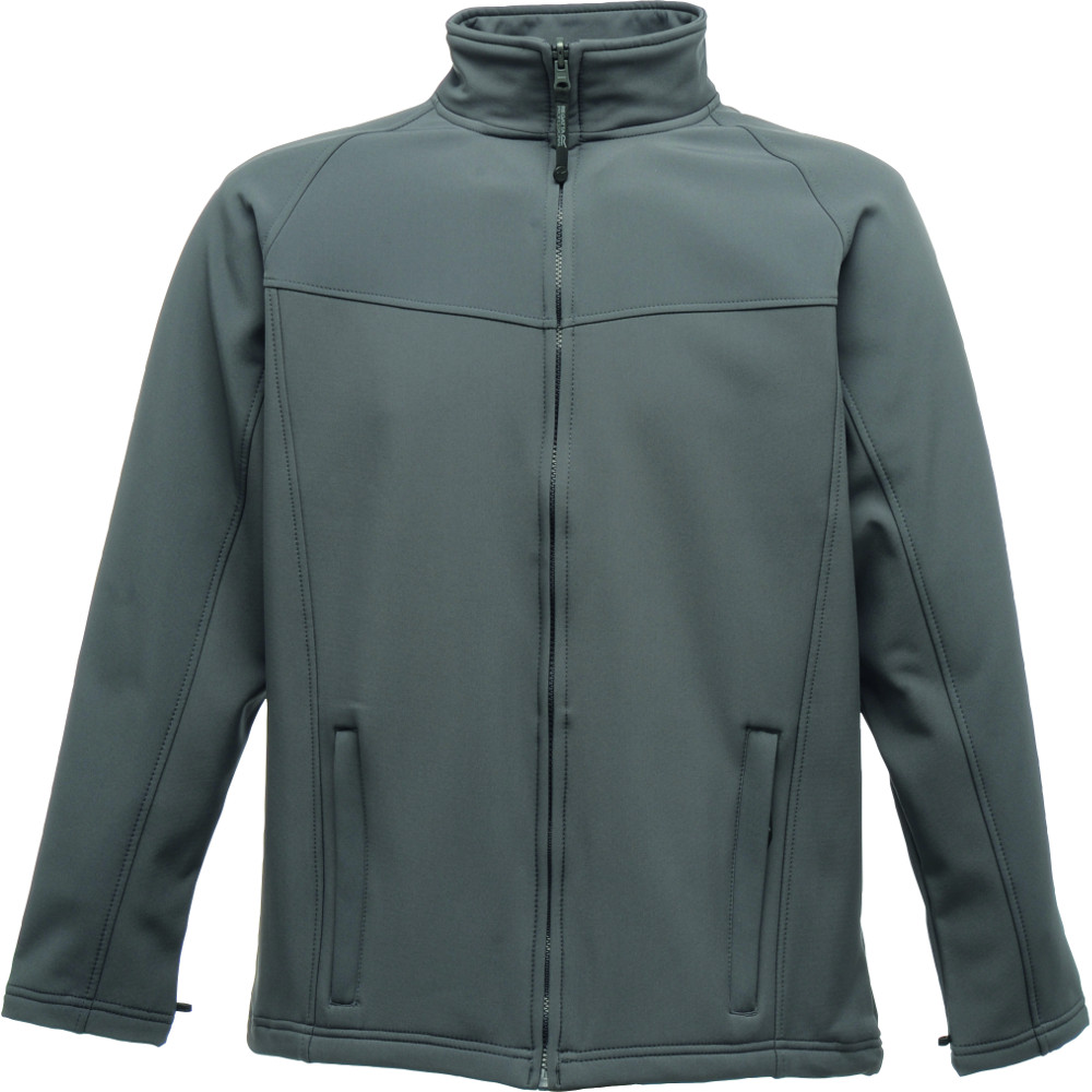 Regatta Professional Mens Uproar Interactive Warm Softshell Jacket - Grey - Size X-Large