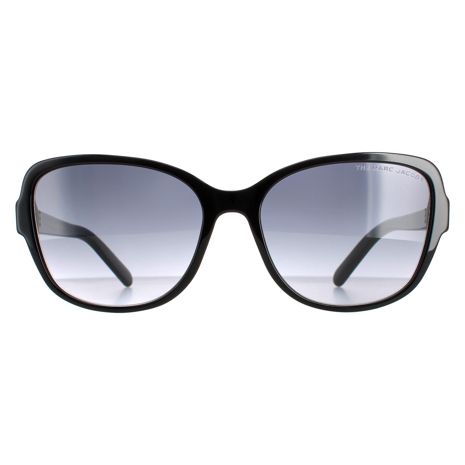 Marc Jacobs Cat Eye Womens Black Dark Grey Gradient 528/S - One Size