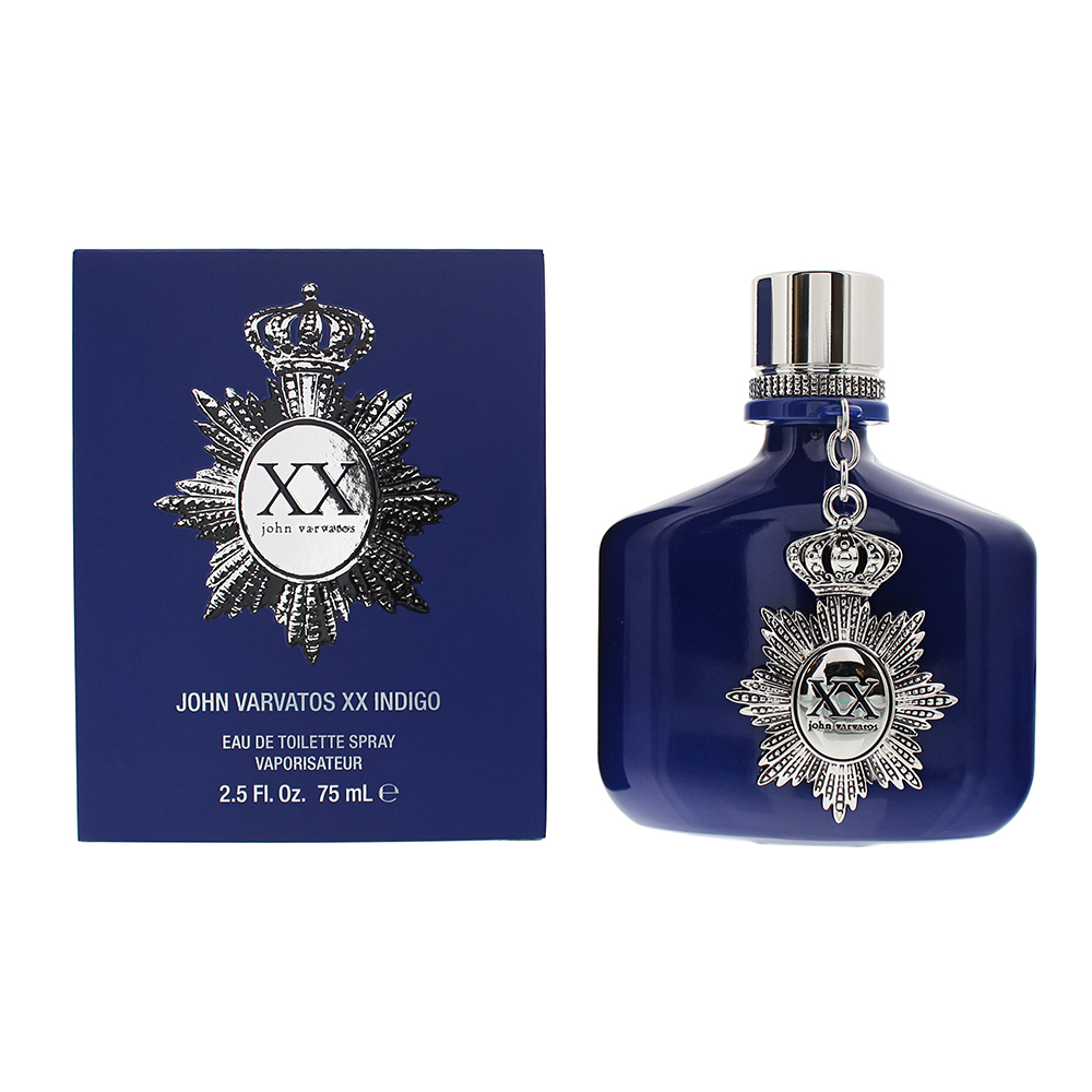 John Varvatos Mens XX Indigo Eau De Toilette 75ml - One Size