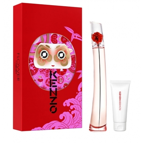 Kenzo Womens Flower L’Absolue Gift Set 100ml EDP + 75ml BL - NA - One Size