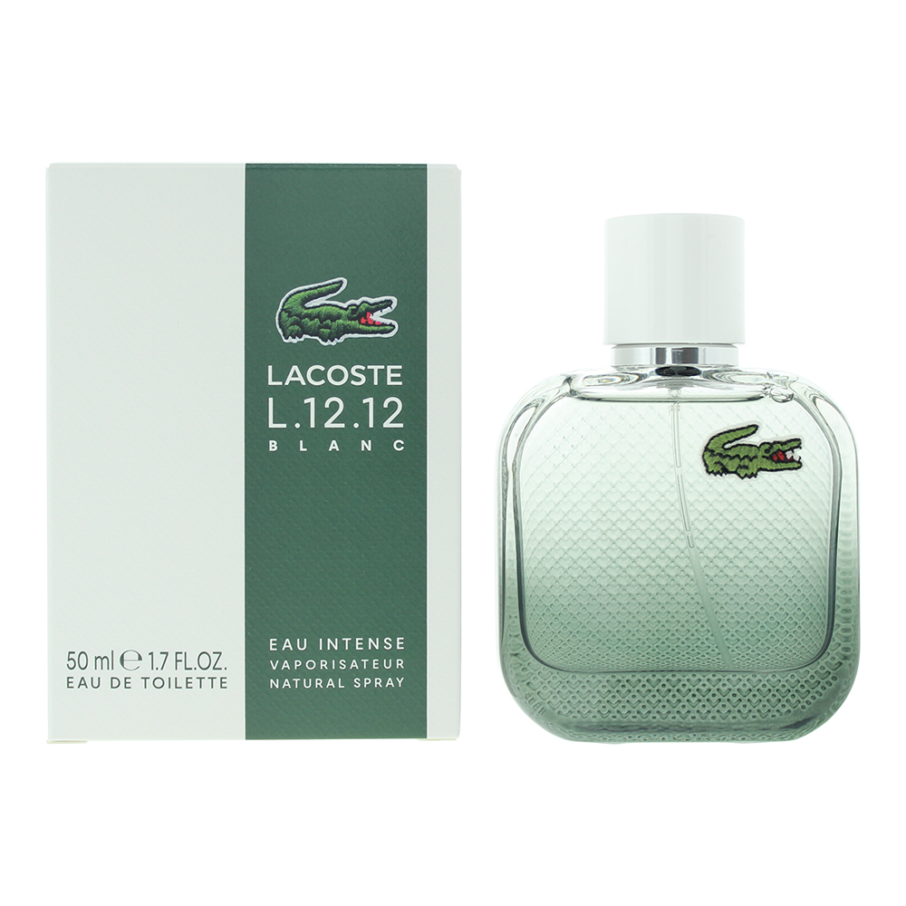 Lacoste Mens L.12.12. Blanc Eau Intense Eau de Toilette 50ml - One Size