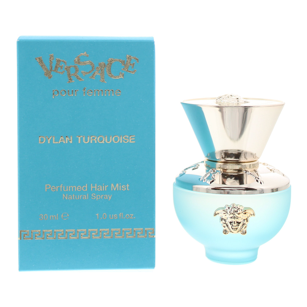 Versace Womens Pour Femme Dylan Turquoise Perfumed Hair Mist 30ml - NA - One Size