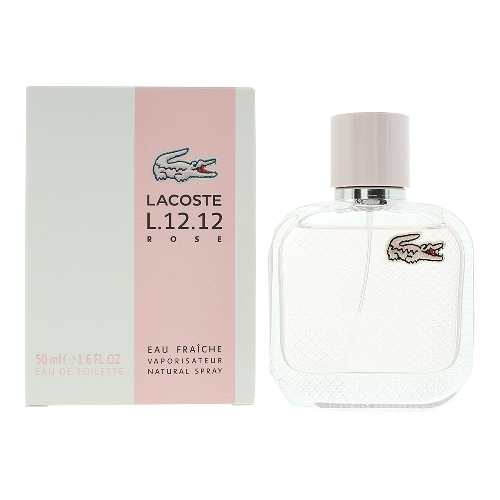 Lacoste Womens L.12.12. Rose Eau Fraiche Eau de Toilette 50ml - Orange - One Size