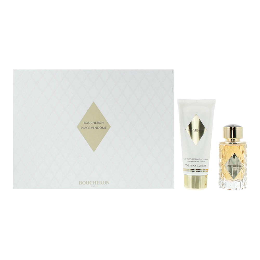 Boucheron Womens Place Vendome Eau de Parfum 50ml + Body Lotion 100ml Gift Set - One Size