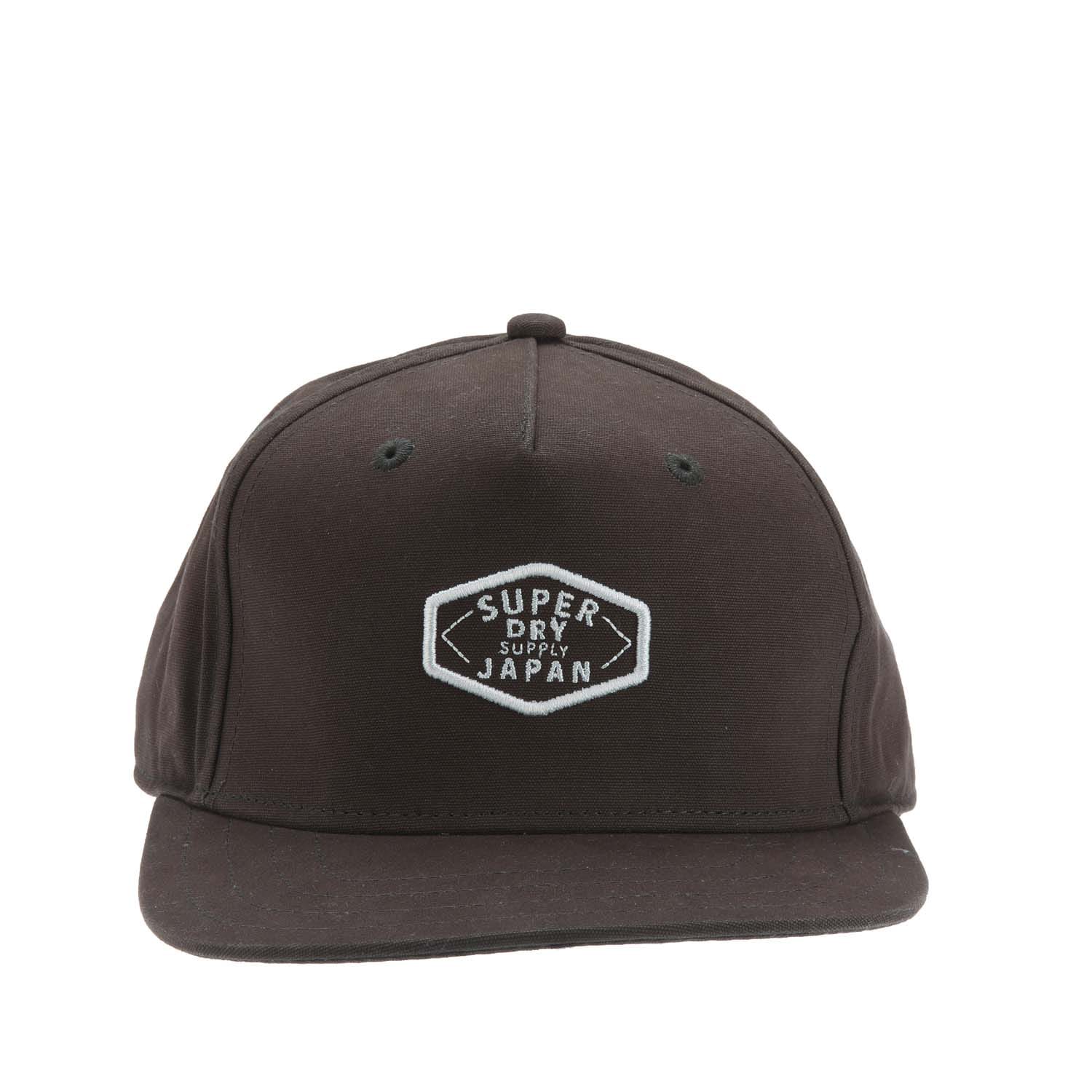 Superdry Womens Accessories Vintage B-Boy Cap in Black material_cotton - One Size