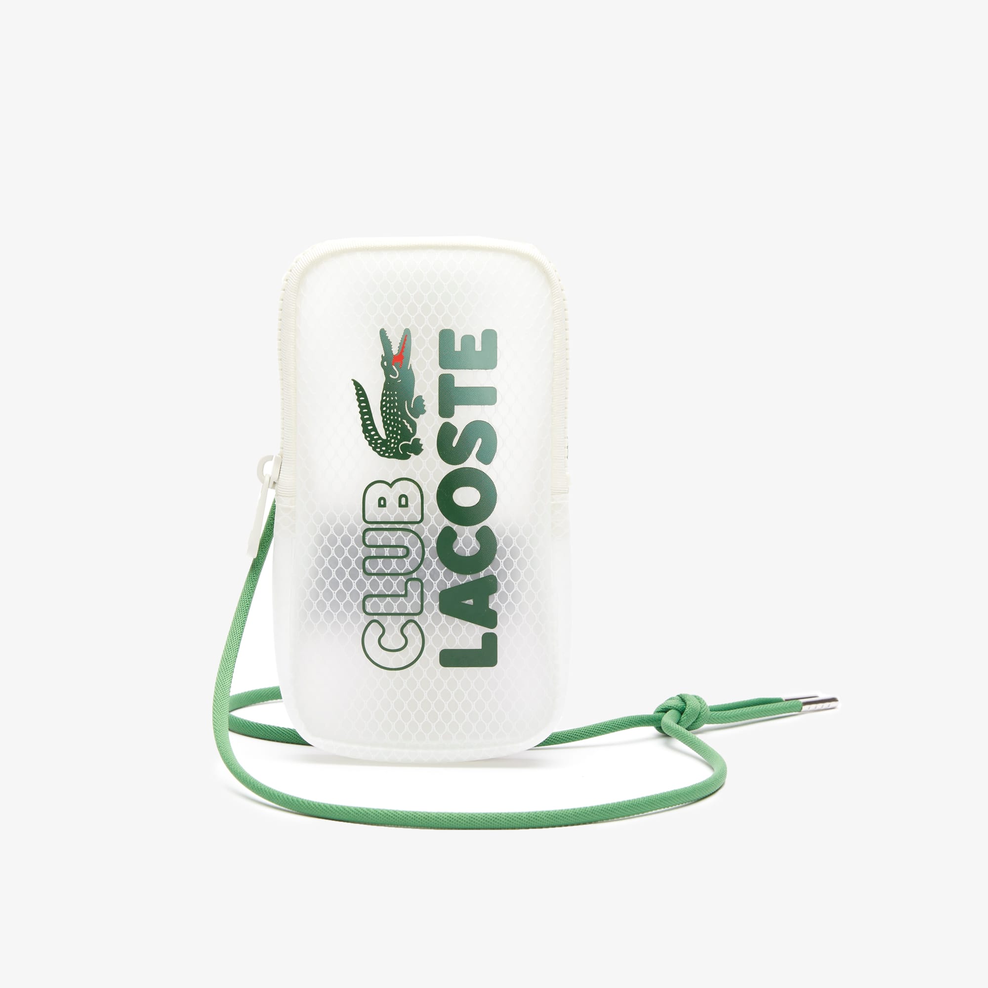 Lacoste Accessories Unisex Transparent Smartphone Holder in Clear - One Size