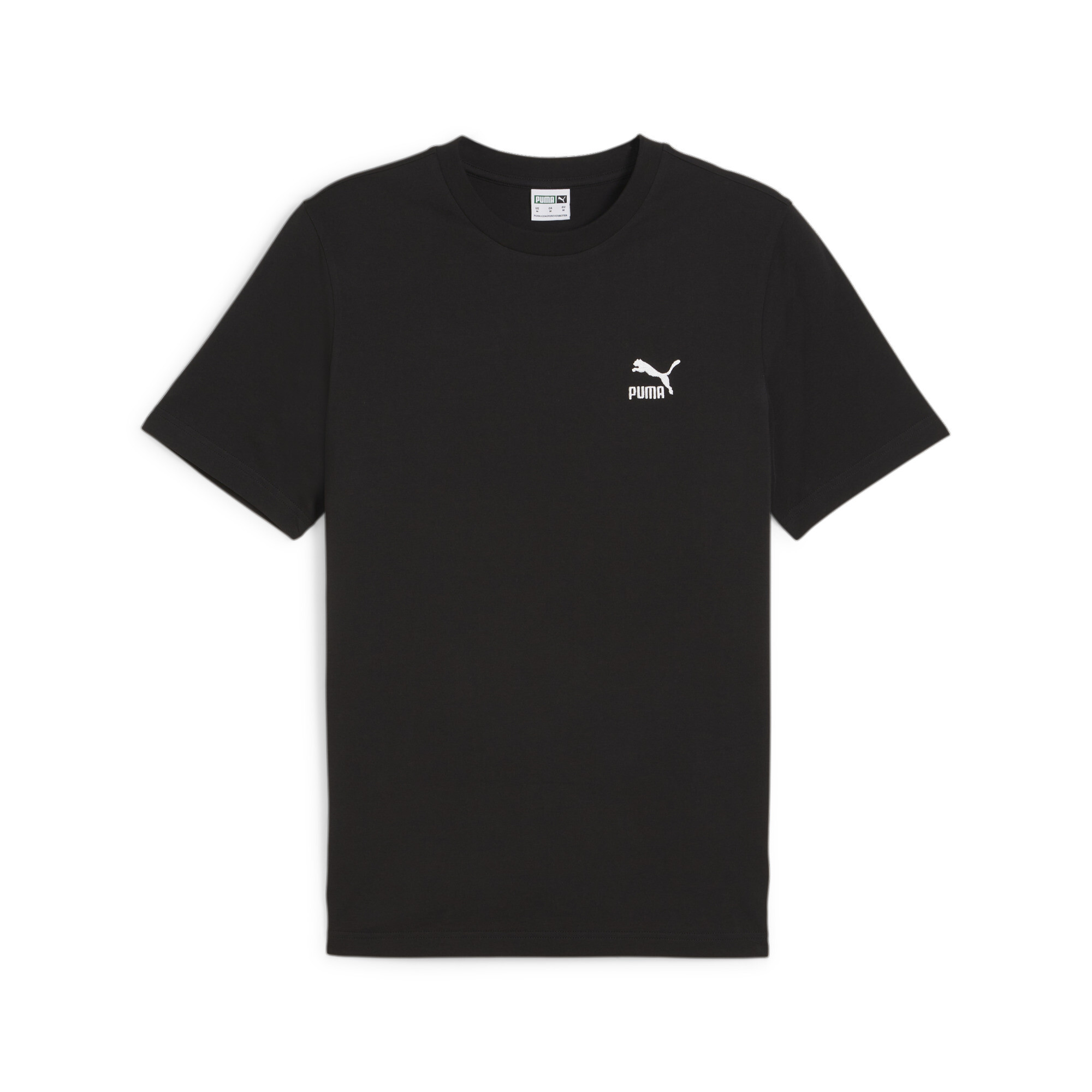 Puma Mens CLASSICS Small Logo T-Shirt - Black - Size X-Small